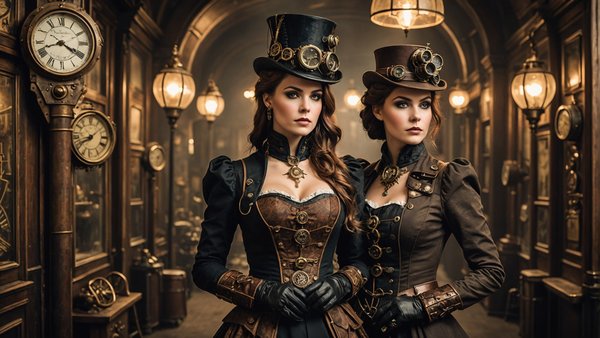 Discover unique steampunk costumes, clothes and accessories